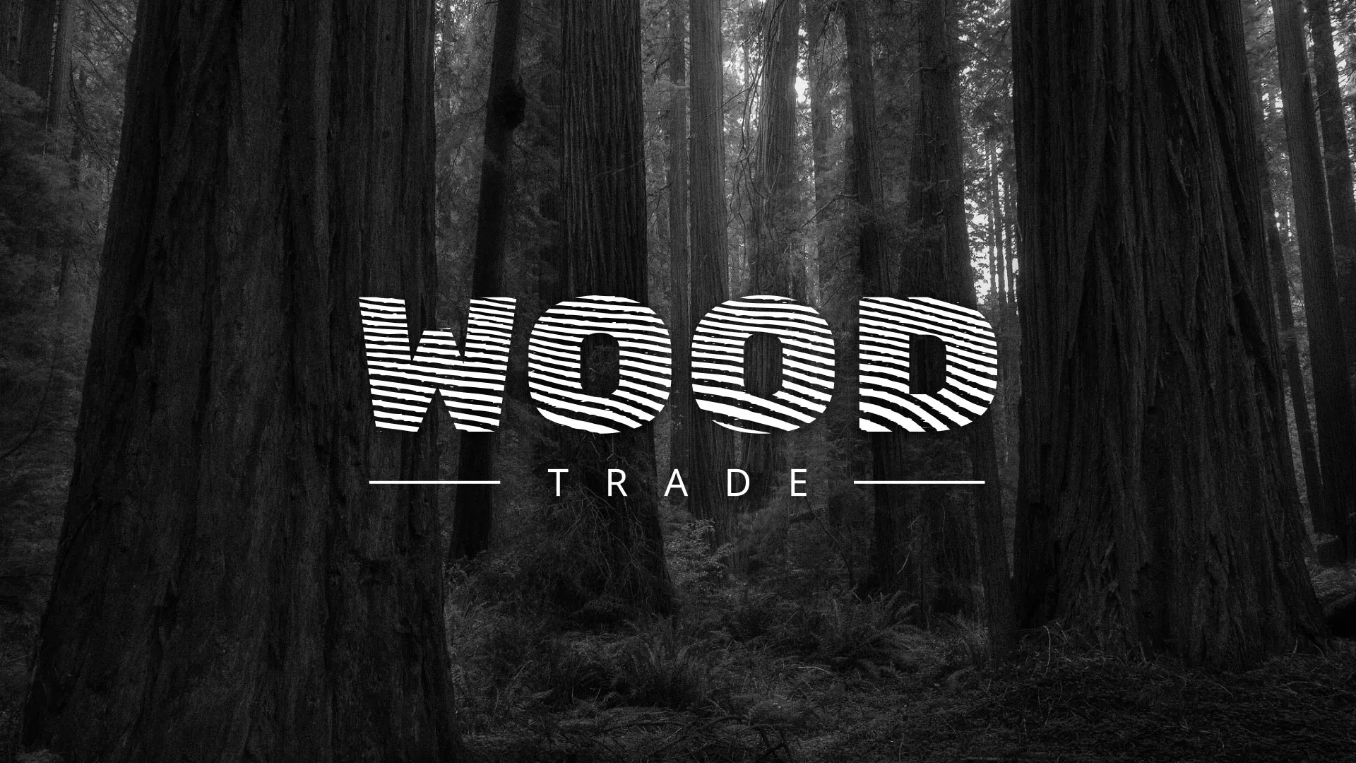 Разработка логотипа для компании «Wood Trade» в Меленках